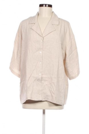 Γυναικείο πουκάμισο Boohoo, Μέγεθος M, Χρώμα  Μπέζ, Τιμή 20,00 €