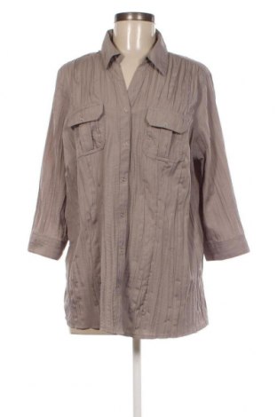 Γυναικείο πουκάμισο Canda, Μέγεθος XL, Χρώμα  Μπέζ, Τιμή 8,50 €