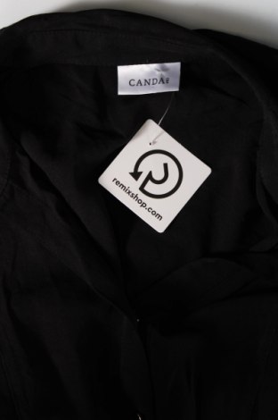 Γυναικείο πουκάμισο Canda, Μέγεθος L, Χρώμα Μαύρο, Τιμή 7,73 €