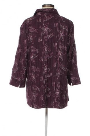 Γυναικείο πουκάμισο Canda, Μέγεθος L, Χρώμα Βιολετί, Τιμή 9,28 €