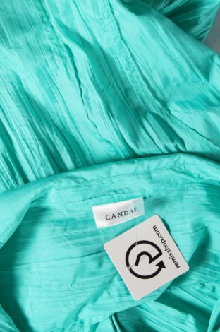 Γυναικείο πουκάμισο Canda, Μέγεθος L, Χρώμα Πράσινο, Τιμή 7,41 €