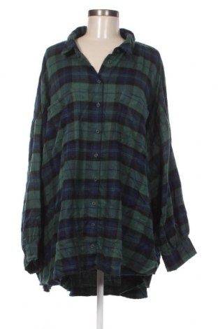 Дамска риза Clockhouse, Размер 4XL, Цвят Зелен, Цена 12,75 лв.
