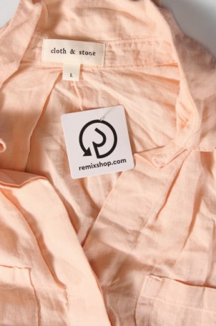 Γυναικείο πουκάμισο Cloth & Stone, Μέγεθος M, Χρώμα Ρόζ , Τιμή 10,52 €