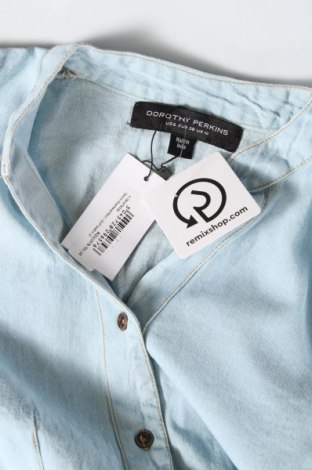 Γυναικείο πουκάμισο Dorothy Perkins, Μέγεθος M, Χρώμα Μπλέ, Τιμή 17,86 €