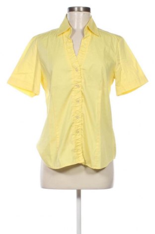 Γυναικείο πουκάμισο Eterna, Μέγεθος M, Χρώμα Κίτρινο, Τιμή 16,63 €