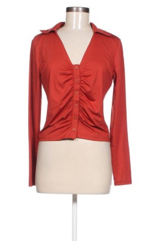 Γυναικείο πουκάμισο Even&Odd, Μέγεθος XL, Χρώμα Πορτοκαλί, Τιμή 12,37 €