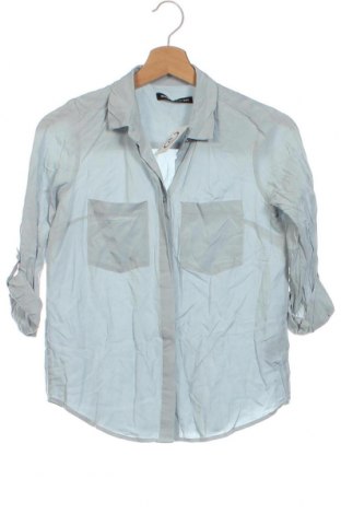Γυναικείο πουκάμισο Fb Sister, Μέγεθος XXS, Χρώμα Μπλέ, Τιμή 7,66 €