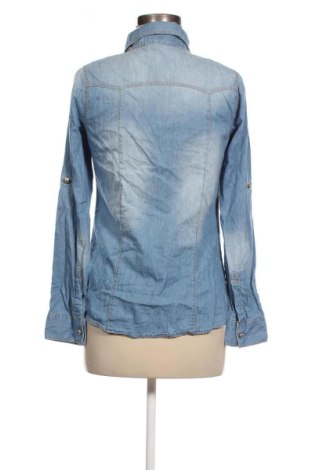 Γυναικείο πουκάμισο Forever, Μέγεθος S, Χρώμα Μπλέ, Τιμή 8,50 €