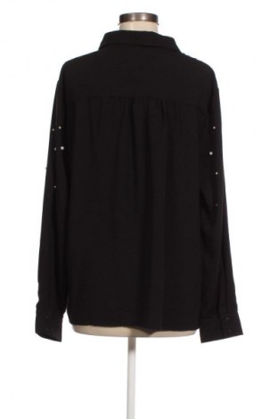 Γυναικείο πουκάμισο Fransa, Μέγεθος L, Χρώμα Μαύρο, Τιμή 11,57 €