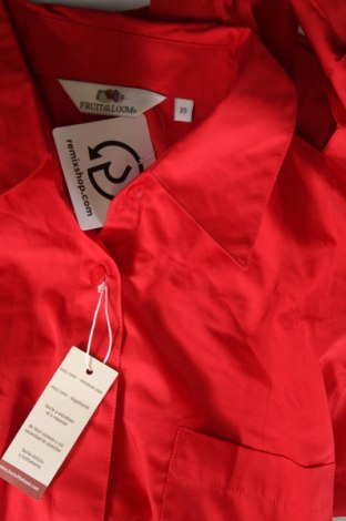 Дамска риза Fruit Of The Loom, Размер XS, Цвят Червен, Цена 12,50 лв.