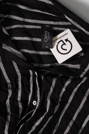 Дамска риза Gina, Размер L, Цвят Черен, Цена 15,00 лв.