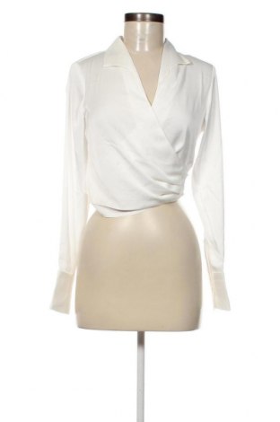 Γυναικείο πουκάμισο Guido Maria Kretschmer for About You, Μέγεθος S, Χρώμα Λευκό, Τιμή 21,83 €