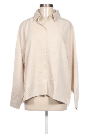 Γυναικείο πουκάμισο Guido Maria Kretschmer for About You, Μέγεθος XXL, Χρώμα  Μπέζ, Τιμή 29,77 €