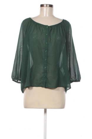 Γυναικείο πουκάμισο H&M, Μέγεθος S, Χρώμα Πράσινο, Τιμή 5,41 €