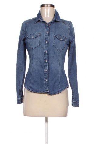 Γυναικείο πουκάμισο H&M, Μέγεθος M, Χρώμα Μπλέ, Τιμή 7,41 €
