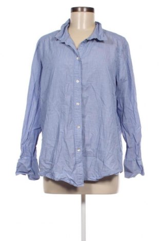 Γυναικείο πουκάμισο H&M, Μέγεθος XL, Χρώμα Μπλέ, Τιμή 7,29 €