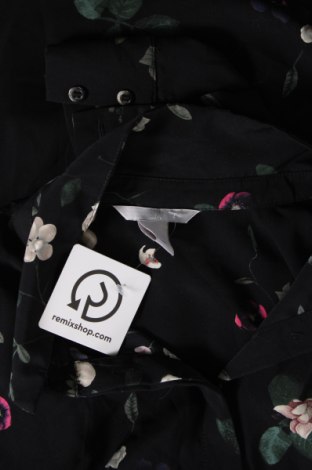Γυναικείο πουκάμισο H&M, Μέγεθος L, Χρώμα Μαύρο, Τιμή 8,50 €