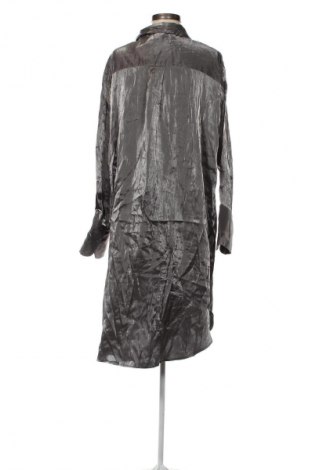 Γυναικείο πουκάμισο H&M, Μέγεθος XL, Χρώμα Ασημί, Τιμή 8,50 €