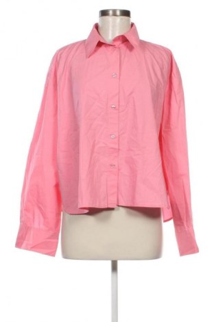 Γυναικείο πουκάμισο H&M, Μέγεθος L, Χρώμα Ρόζ , Τιμή 7,80 €