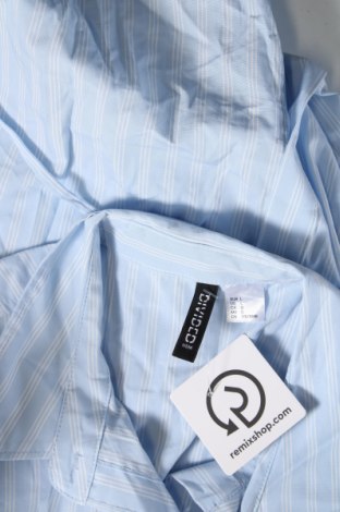 Γυναικείο πουκάμισο H&M Divided, Μέγεθος L, Χρώμα Μπλέ, Τιμή 9,28 €