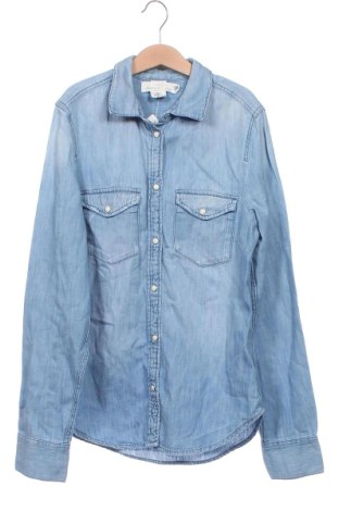 Γυναικείο πουκάμισο H&M L.O.G.G., Μέγεθος XS, Χρώμα Μπλέ, Τιμή 7,70 €