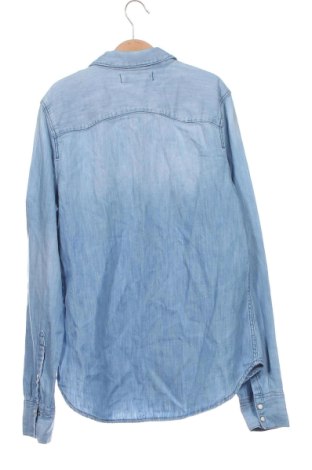 Дамска риза H&M L.O.G.G., Размер XS, Цвят Син, Цена 15,05 лв.