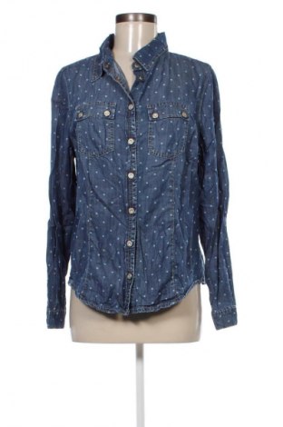 Γυναικείο πουκάμισο Jeans By Bessie, Μέγεθος L, Χρώμα Μπλέ, Τιμή 9,90 €