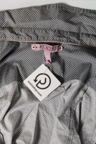 Γυναικείο πουκάμισο Jeckerson, Μέγεθος L, Χρώμα Γκρί, Τιμή 13,99 €