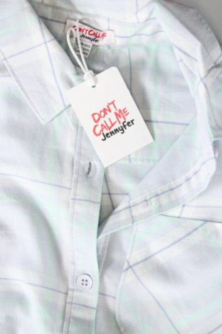 Дамска риза Jennyfer, Размер XXS, Цвят Син, Цена 18,00 лв.