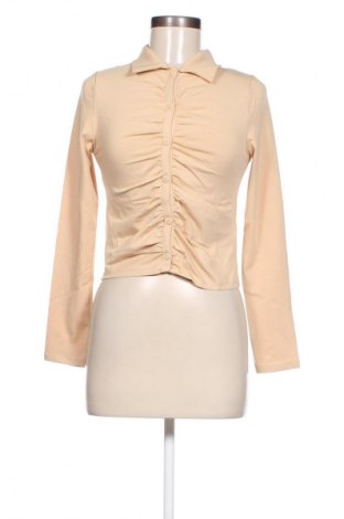 Γυναικείο πουκάμισο Jennyfer, Μέγεθος M, Χρώμα  Μπέζ, Τιμή 11,34 €