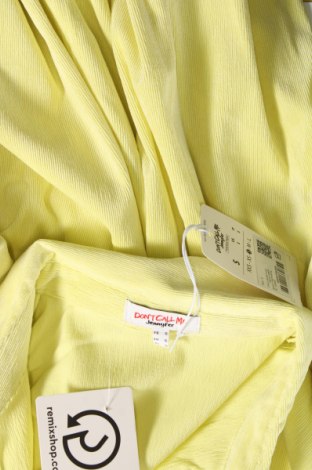 Дамска риза Jennyfer, Размер S, Цвят Жълт, Цена 20,00 лв.