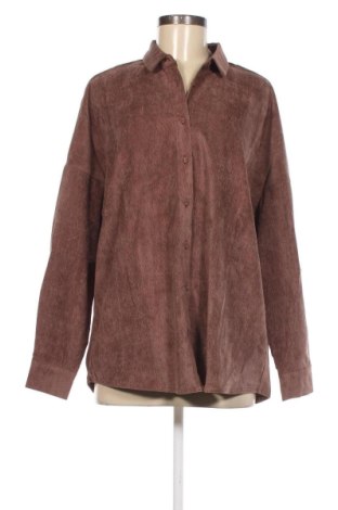 Γυναικείο πουκάμισο Jennyfer, Μέγεθος L, Χρώμα Καφέ, Τιμή 11,34 €
