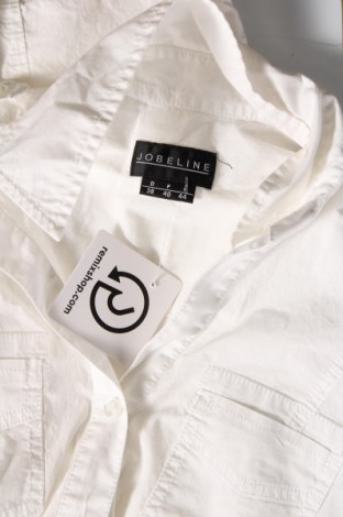 Γυναικείο πουκάμισο Jobeline, Μέγεθος M, Χρώμα Λευκό, Τιμή 8,46 €