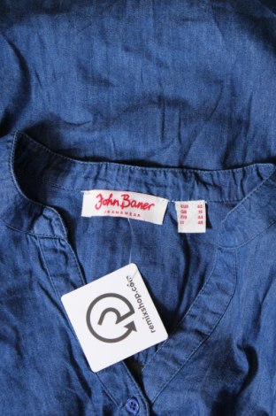 Damenbluse John Baner, Größe L, Farbe Blau, Preis € 9,57