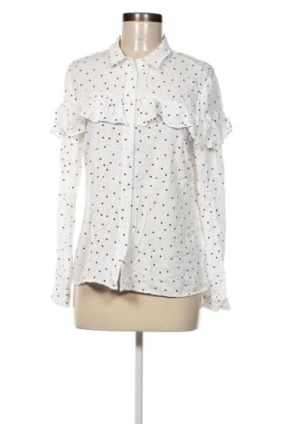 Γυναικείο πουκάμισο Kaffe, Μέγεθος M, Χρώμα Λευκό, Τιμή 11,57 €