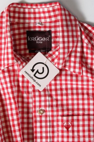 Дамска риза Kruger, Размер S, Цвят Червен, Цена 13,60 лв.