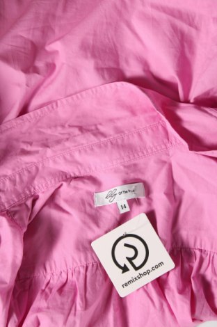 Γυναικείο πουκάμισο Lily, Μέγεθος L, Χρώμα Ρόζ , Τιμή 7,80 €