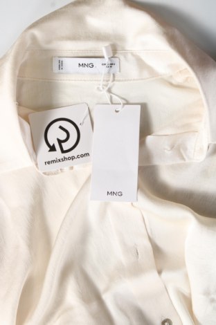 Γυναικείο πουκάμισο Mango, Μέγεθος M, Χρώμα Εκρού, Τιμή 12,78 €