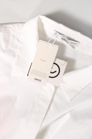 Γυναικείο πουκάμισο Mango, Μέγεθος XXL, Χρώμα Λευκό, Τιμή 17,58 €