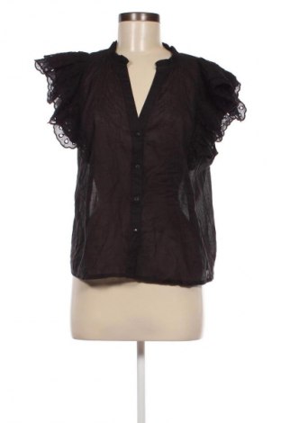 Γυναικείο πουκάμισο Mango, Μέγεθος L, Χρώμα Μαύρο, Τιμή 15,98 €