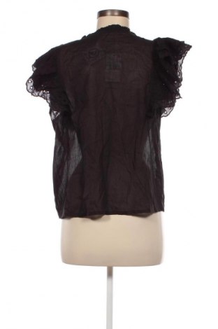 Γυναικείο πουκάμισο Mango, Μέγεθος L, Χρώμα Μαύρο, Τιμή 14,38 €
