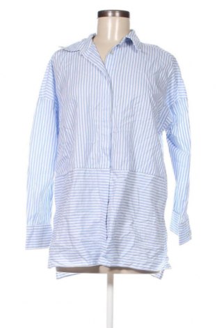 Дамска риза Massimo Dutti, Размер M, Цвят Син, Цена 26,40 лв.