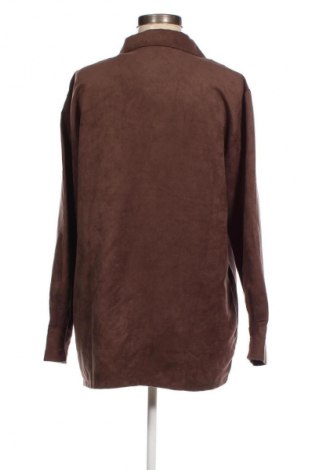 Γυναικείο πουκάμισο Michelle, Μέγεθος XL, Χρώμα Καφέ, Τιμή 7,73 €