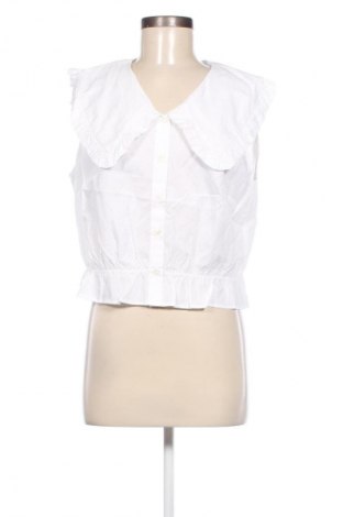 Γυναικείο πουκάμισο Monki, Μέγεθος XL, Χρώμα Λευκό, Τιμή 28,87 €