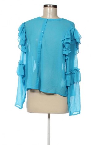 Damenbluse Monki, Größe L, Farbe Blau, Preis € 17,40