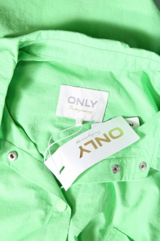 Дамска риза ONLY, Размер L, Цвят Зелен, Цена 23,00 лв.