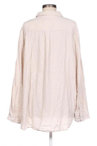 Γυναικείο πουκάμισο ONLY, Μέγεθος 3XL, Χρώμα  Μπέζ, Τιμή 17,78 €