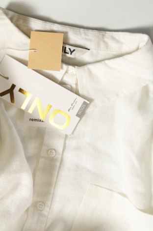 Γυναικείο πουκάμισο ONLY, Μέγεθος XL, Χρώμα Λευκό, Τιμή 11,86 €