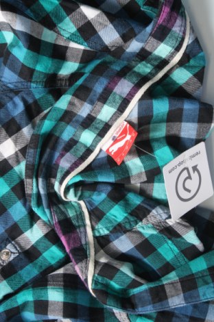 Γυναικείο πουκάμισο PUMA, Μέγεθος M, Χρώμα Πολύχρωμο, Τιμή 15,22 €