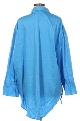 Γυναικείο πουκάμισο Pieces, Μέγεθος L, Χρώμα Μπλέ, Τιμή 13,04 €